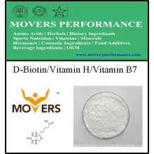 Supplément nutritionnel D-Biotine / Vitamine H / Vitamine B7